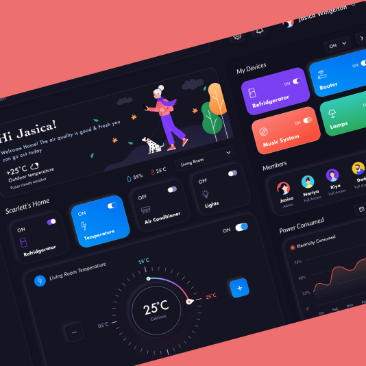 a dashboard